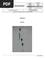 Práctica 3: Manual de Prácticas Del Laboratorio de Estática