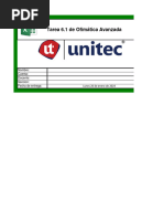 Tarea 6.1 de Ofimática Avanzada: Nombre: Cuenta: Docente: Seccion: Fecha de Entrega: Lunes 26 de Enero de 2024