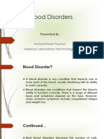 Blood Disorders 1701759600