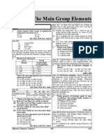 The Main Group Elements: Alkali Metals