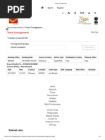 India Post Courier From Botswana