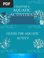 Aquatic Activities