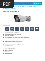 UNV 【Datasheet】IPC2122SB-ADF28 (40) KM-I0 2MP HD Intelligent LightHunter IR Fixed Bullet Network Camera datasheet V1.4-EN