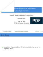 Multiple Feature Mutation in Papuanesia: A Typological Survey