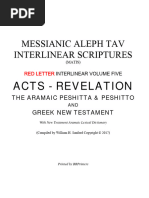 Dokumen - Tips - Messianic Aleph Tav Interlinear Scriptures Acknowledgements Special Recognition