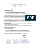 Transmission Sur Fibres Optiques