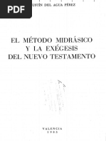 Agustin Del Agua, El Metodo Midrasico y La Exegesis Del Nuevo Testamento