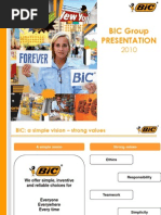 BIC Group Presentation en MAY 2010