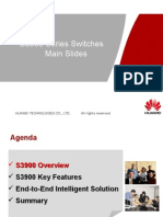 En-S3900-Sld-S3900 Series Switches Main Slides ISSUE 1