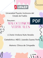 Maloclusiones Verticales