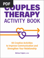 Couples Therapy Activity Book 65 Creative Activities To Improve Communication and Strengthen Your Relationship