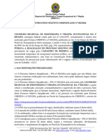 Edital de Processo Seletivo Assistente Adminitrativo NATAL