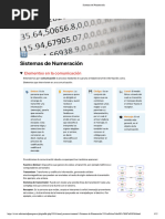 Sistemas de Numeración