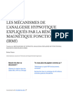 LES MÉCANISMES DE L'effet Analgesique