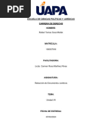 Tarea Vii. Redacción de Documentos Jurídicos