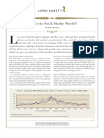 WP Stock Market Worth