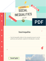 Lesson 14 - Social Inequalities - Lecture