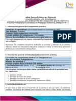 Guía para El Desarrollo Del Componente Práctico-Unidad 1 - Fase 2 - Componente Práctico - Práctica Pedagógica y Educativa