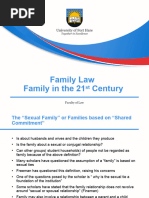 Family Law in The 21st Century