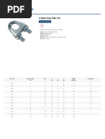 Productpage - U-Bolt Clip DIN 741