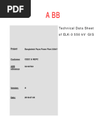 ELK-3 550kV Standard Technical Data Sheet VER A