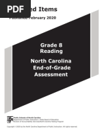 EOG Reading Grade8 ReleasedForm