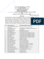 Cost Accounting Guidlines