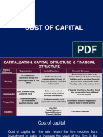 Cost of Capital