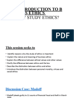 An Introduction To Business Ethics