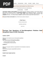 Atmospheric Pollution Dalal Simplified Class-9 ICSE Chemistry Solutions Chapter-8