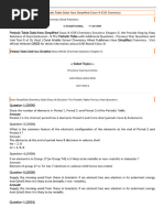 Periodic Table Dalal New Simplified Class-9 ICSE Chemistry Solutions Chapter-5