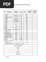 D.B - PROFORMA - To BE FILLED and Put in A Separate Envelope