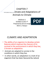 Class VII Weather, Climate and Adaptation PPT Module 2 - 2