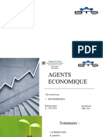 Agents Economiques