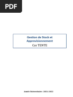 Gestion de Stock Et Approvisionnement