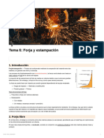 Tema 6 Forja y Estampación