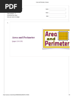 Area and Perimeter - Quizizz