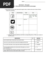 8vo Information and Communication Technology