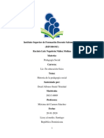 Historia y Evolución de La Pedagogía