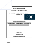 Procedimientos de Investigacion Financiera Por Lavado de Activos