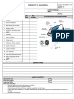 PO SSMA F 076 Check List de Amoladora V00