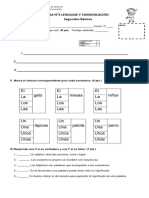 2°prueba - 1 Lenguaje - I - T