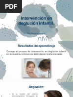 Clase 12. Intervención en Deglución Infantil