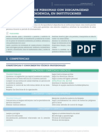 Cuidadores de Personas Con Discapacidad y o Dependencia en Instituciones