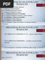 Aula 3 e 4 - Organização Comp Material e de Foro P Ação Trab Jus Postulandi Just Grat Subst Proc