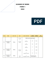 RPT Bahasa Inggeris Form 1 2024