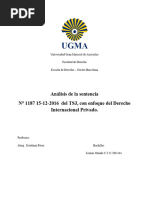 Analisis Sentencia 1187, Enfoque Dip