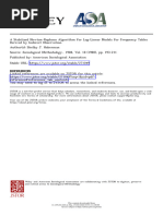 Haberman StabilizedNewtonRaphsonAlgorithm 1988