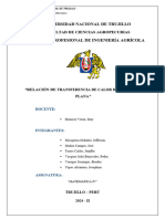 Informe U3 - Transferencia de Calor