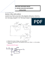 Oscillators Qtns and Solutions